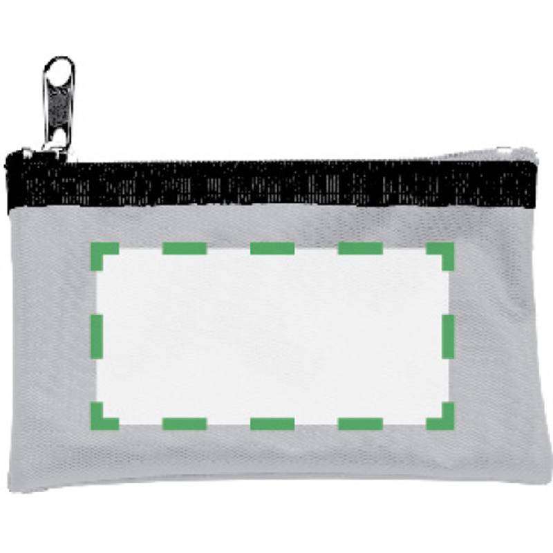 Klíčenka, peněženka na zip, černá / HOLMES / Klíčenka, peněženka na zip, černá / HOLMES /